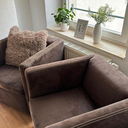 Malerische Maisonettewohnung Mit Zwei Balkonen Plauen Eksteriør billede