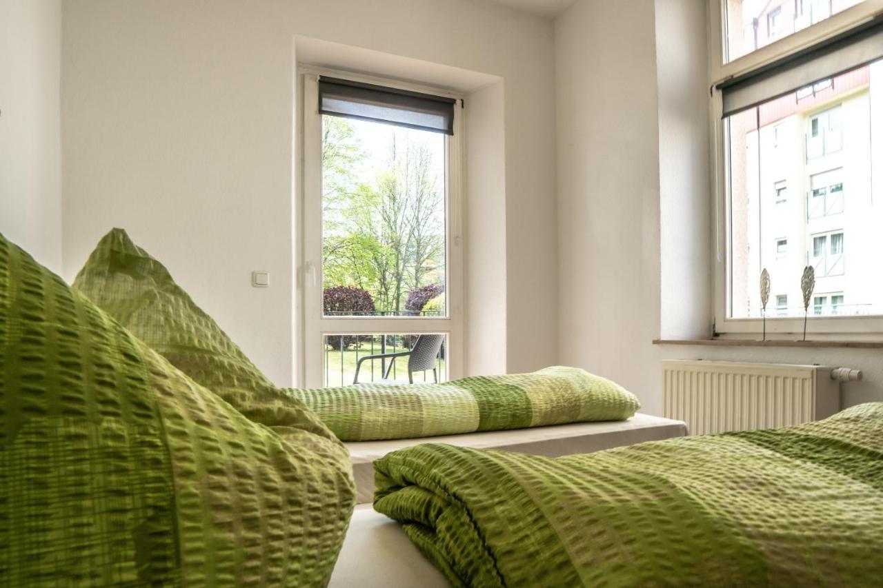 Malerische Maisonettewohnung Mit Zwei Balkonen Plauen Eksteriør billede